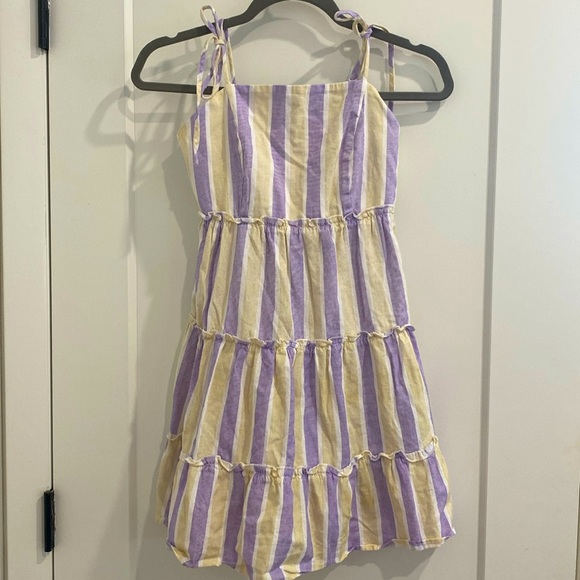Jolie & Joy 💯% Cotton, Smocked Tiered Sleeveless Dress | Size Medium - Picture 1 of 7